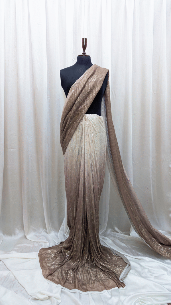 ✨ Sitara Net Saree - Image 4