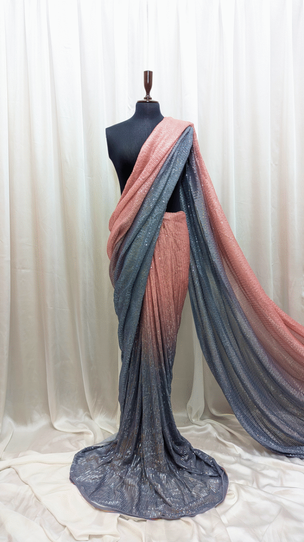 ✨ Sitara Net Saree - Image 6