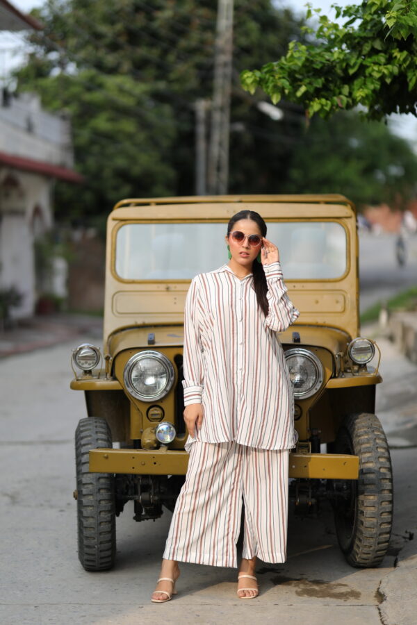 Chic Stripes Co-ord Set - Image 2