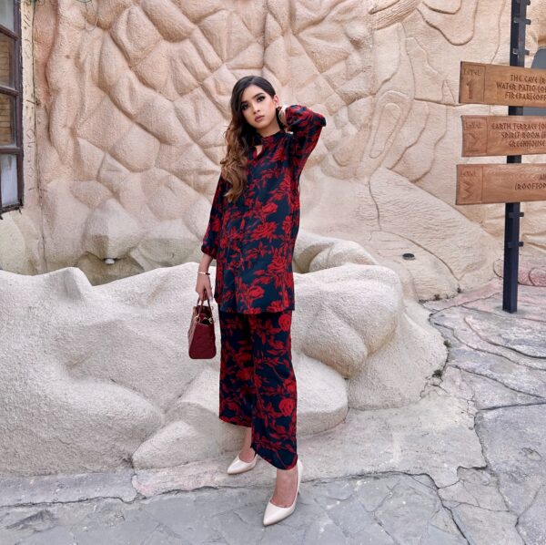 Rose Ember Co-ord Set - Image 2