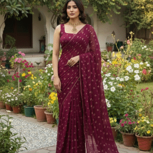 Party Wear Formal Gown Saree