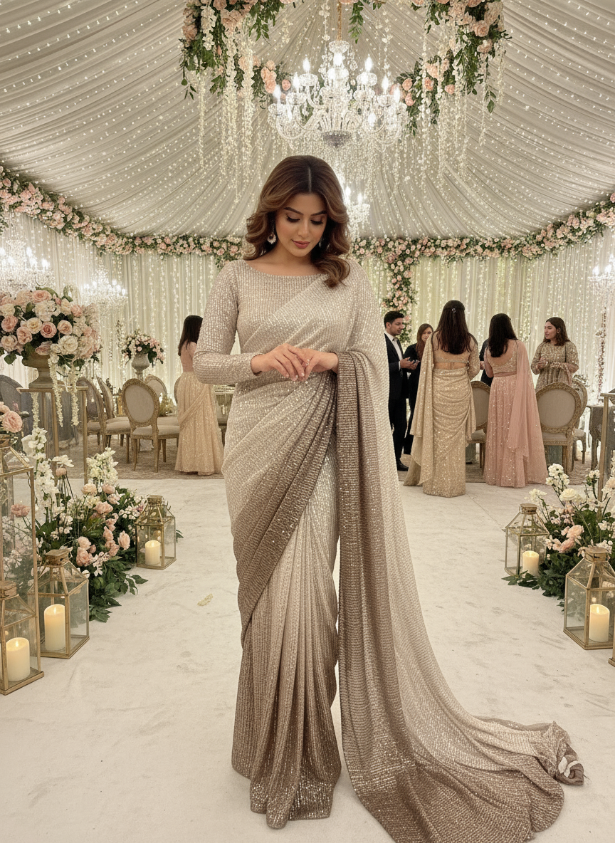 ✨ Sitara Net Saree